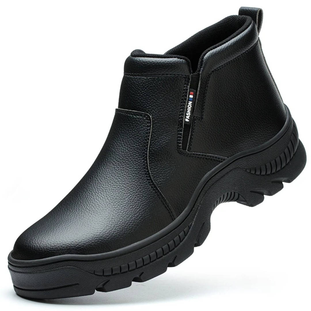 chaussure de sécurité en cuir imperméable